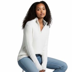 Polo Ralph Lauren White Cowl Neck Sweater
